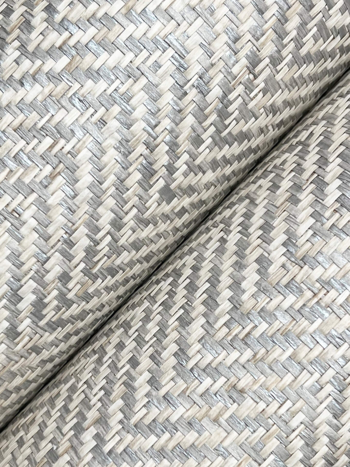 tailored-weave-grey-wallpaper-york-wallcoverings-gv0191 - York Wallpaper Wallpaper