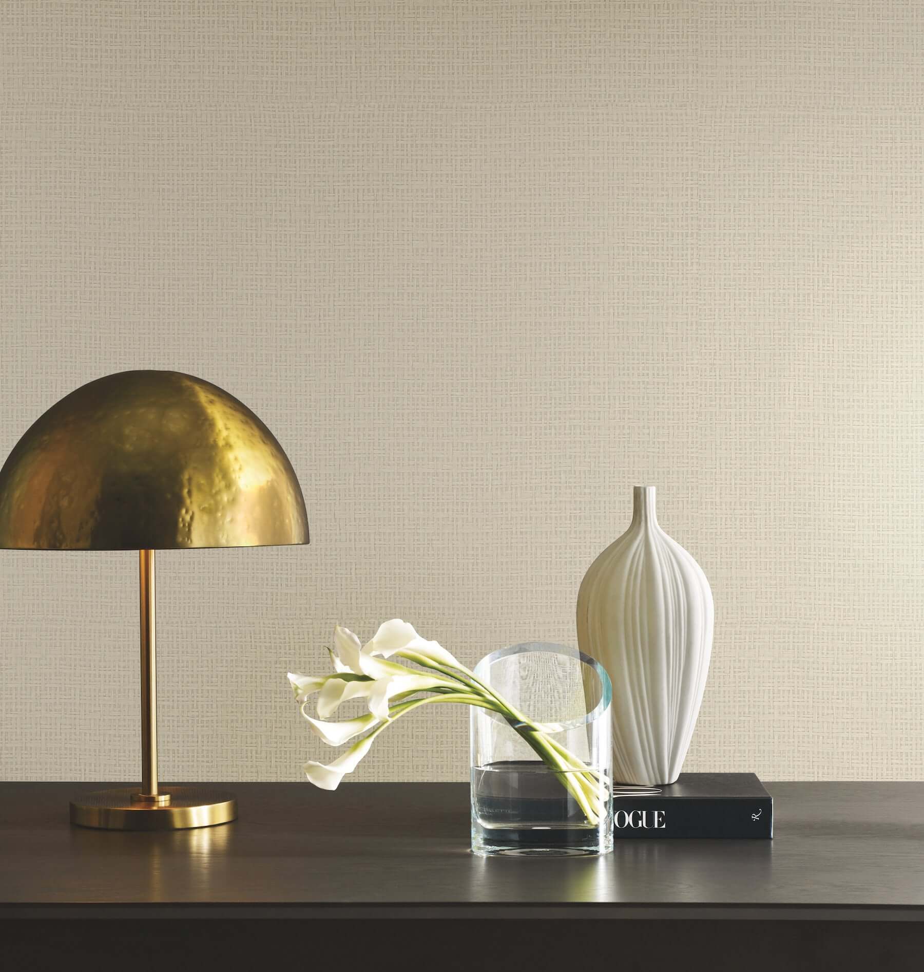tatami-weave-natural-cream-wallpaper-york-wallcoverings-og0526gv - York Wallpaper Wallpaper