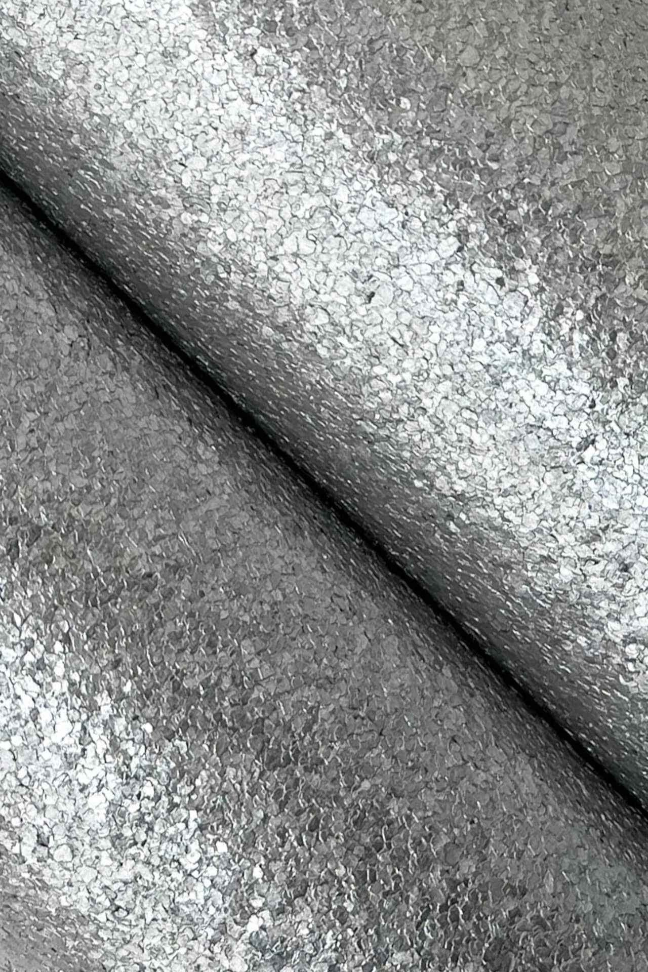 Terra Mica Silver Wallpaper - York Wallcoverings - GR1013 - York Wallcoverings Wallpaper
