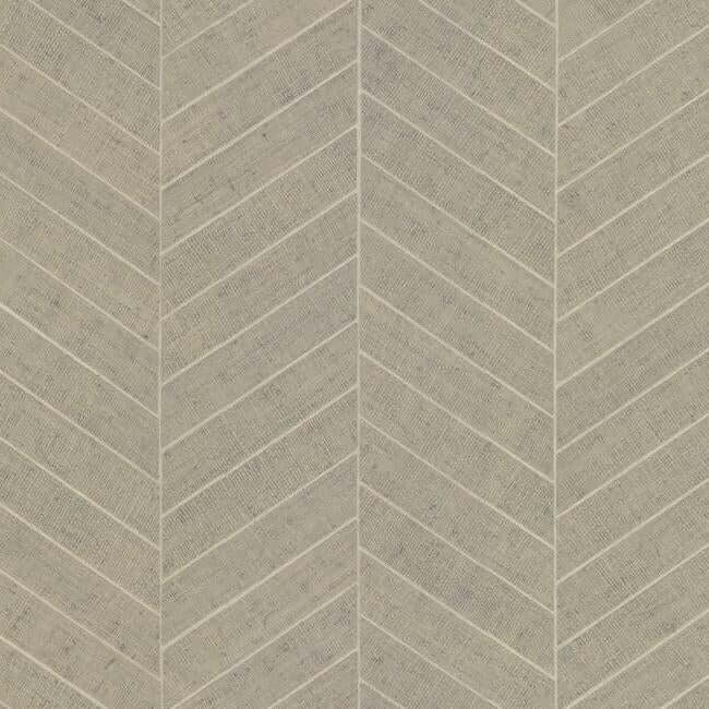 atelier-herringbone-wallpaper-linen-york-wallcoverings-ho2109 - York Wallcoverings Wallpaper