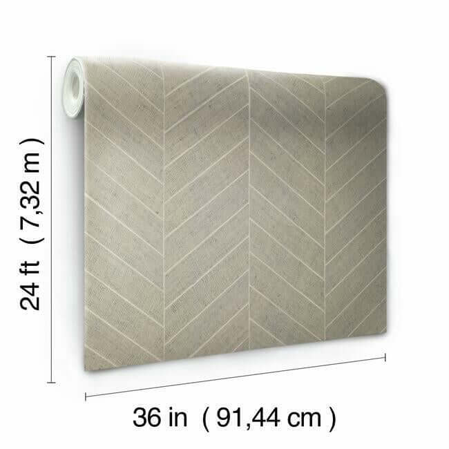 atelier-herringbone-wallpaper-linen-york-wallcoverings-ho2109 - York Wallcoverings Wallpaper