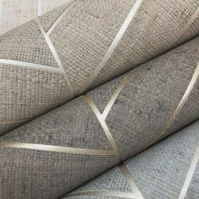 atelier-herringbone-grey-wallpaper-york-wallcoverings-ho2110 - York Wallpaper Wallpaper