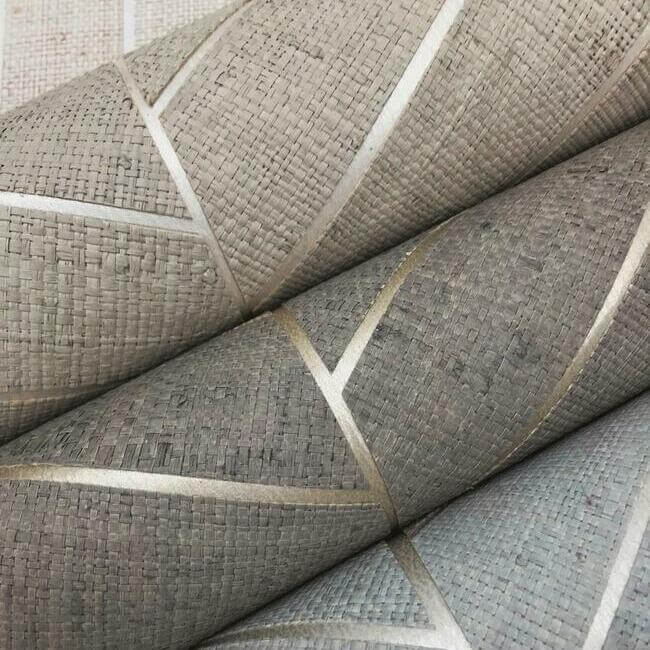 atelier-herringbone-grey-wallpaper-york-wallcoverings-ho2110 - York Wallpaper Wallpaper