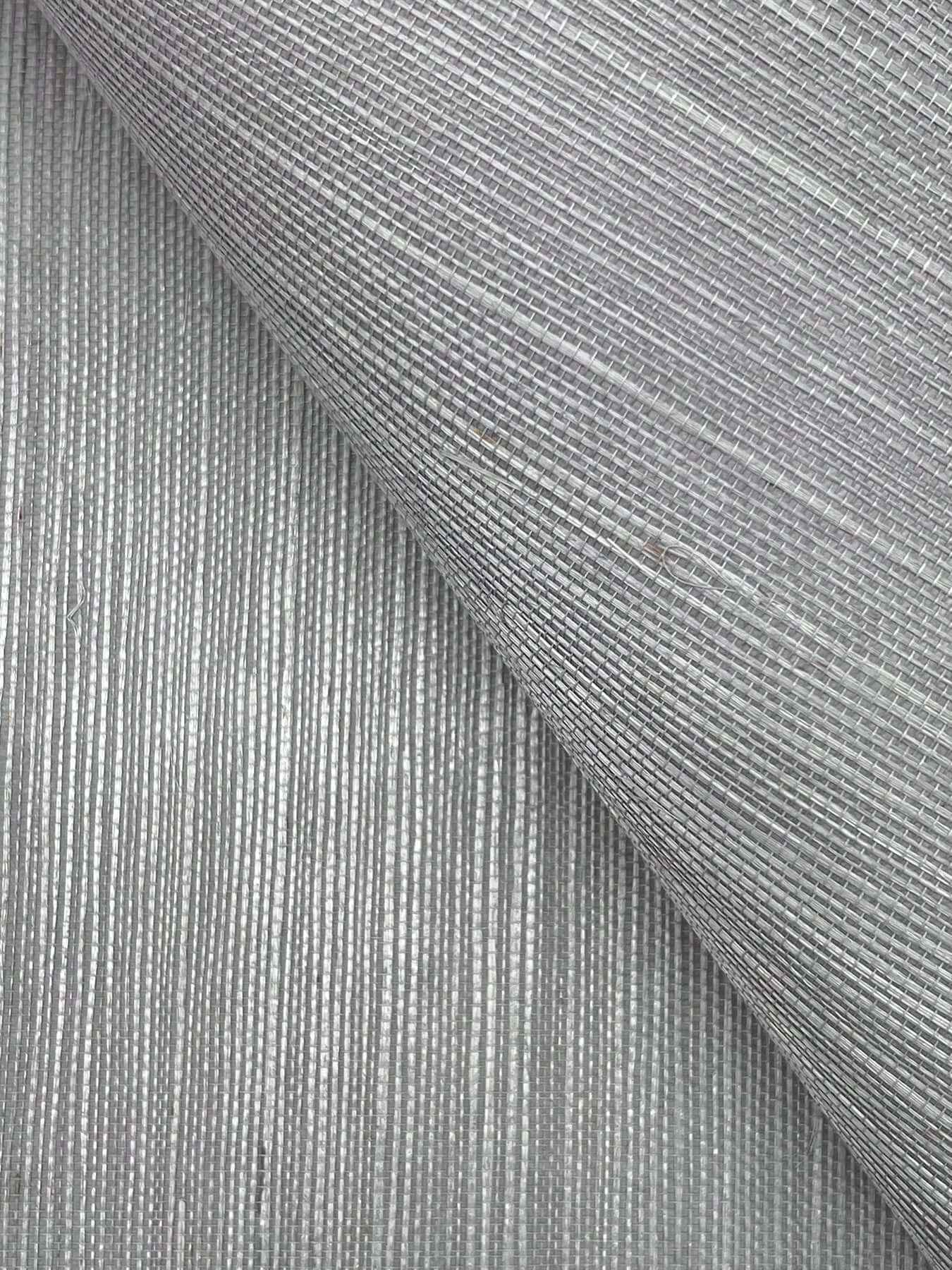 Maguey Sisal Pewter Wallpaper - York Wallcoverings - GV0168NW - York Wallcoverings Wallpaper