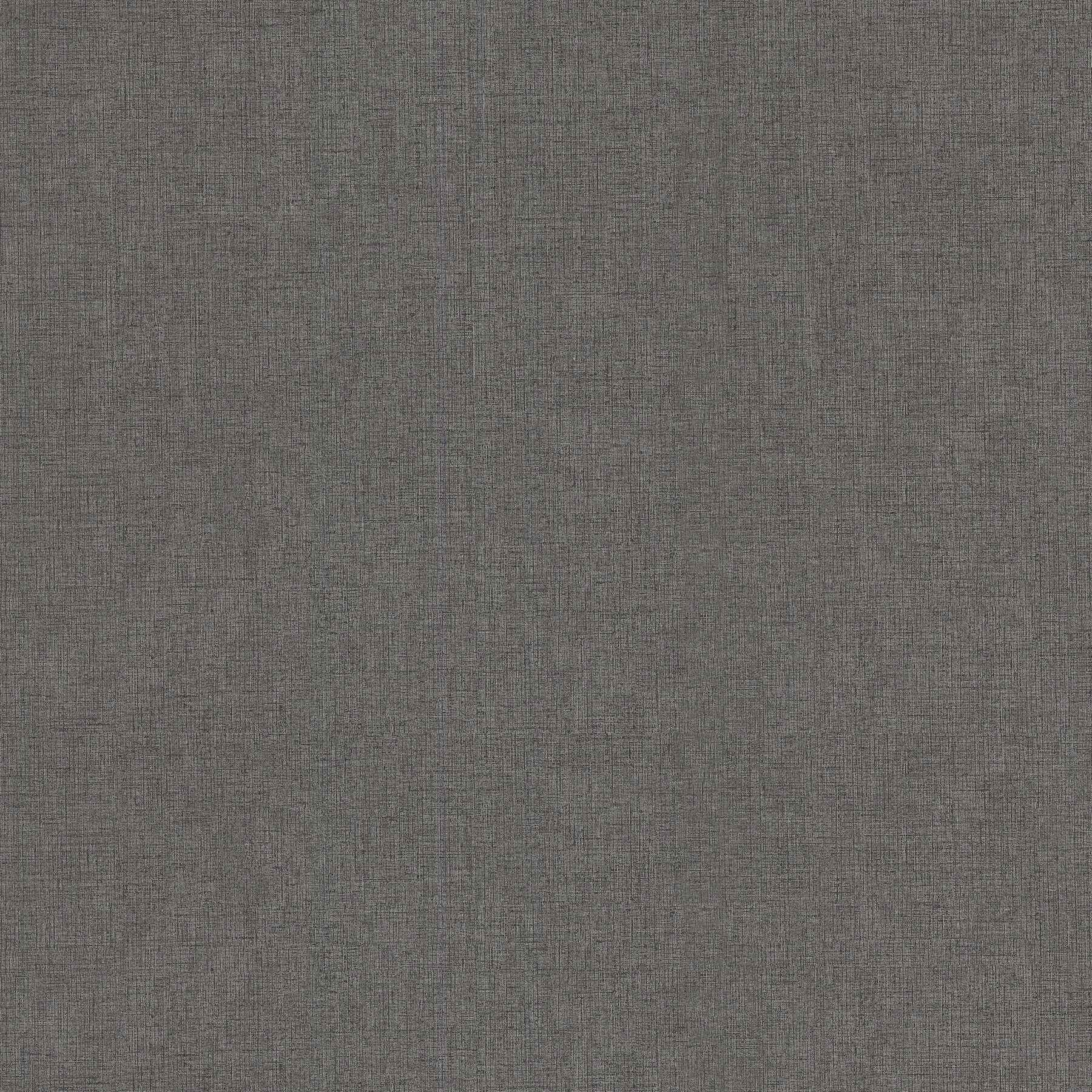 Hardy Linen Onyx Wallpaper - York Wallcoverings - UD2562N