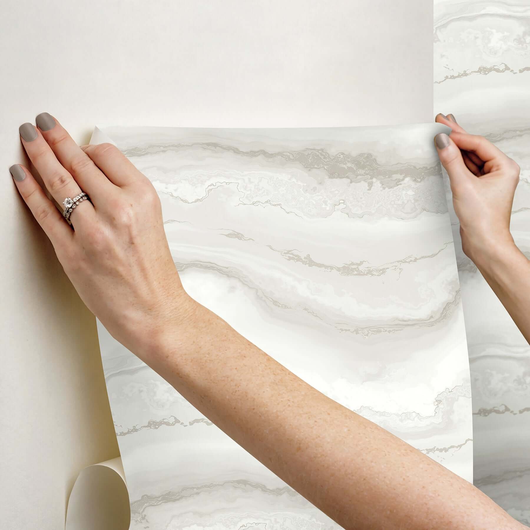 shifting-sands-salt-grey-peel-stick-wallpaper-york-wallcoverings-psw1558rl - York Wallcoverings Wallpaper