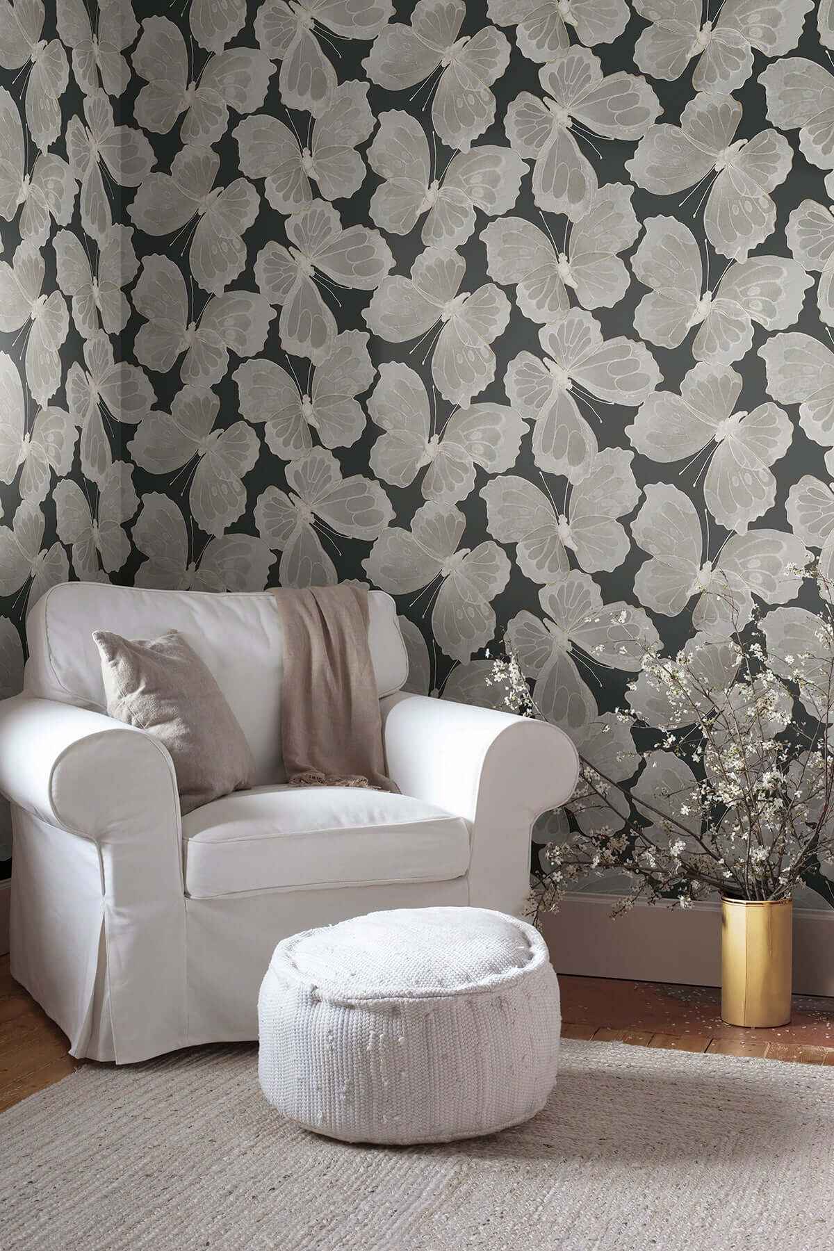 Monarch Onyx Peel & Stick Wallpaper - York Wallcoverings - PSW1565RL - York Wallcoverings Wallpaper