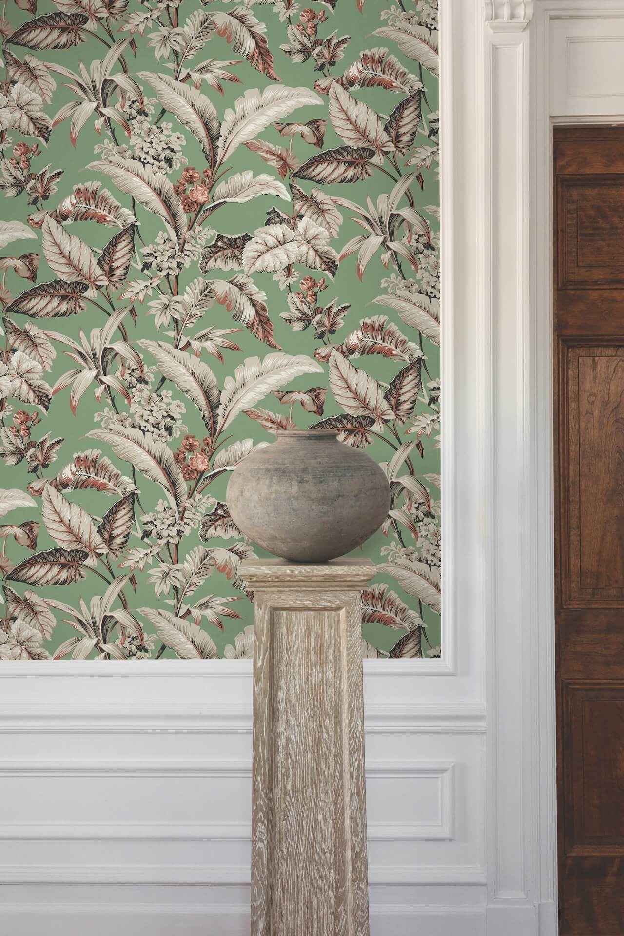 Mystic Isle Green Wallpaper - York Wallcoverings - GT4505 - York Wallcoverings Wallpaper