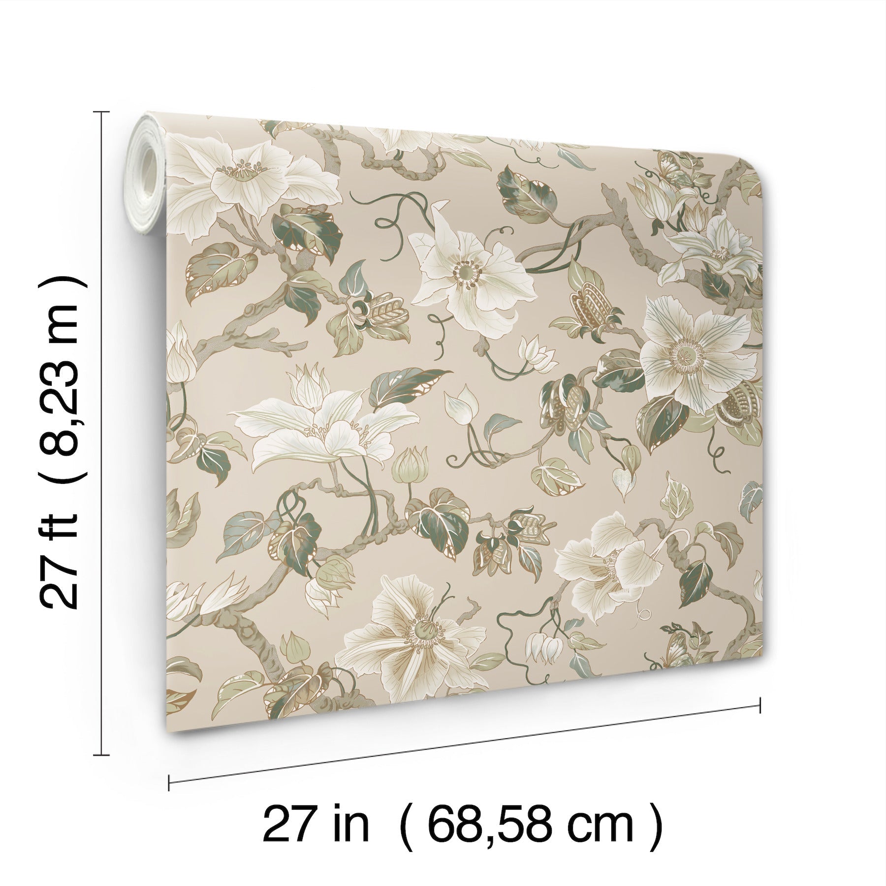 marguerite-vine-wallpaper-taupe-york-wallcoverings-gt4516