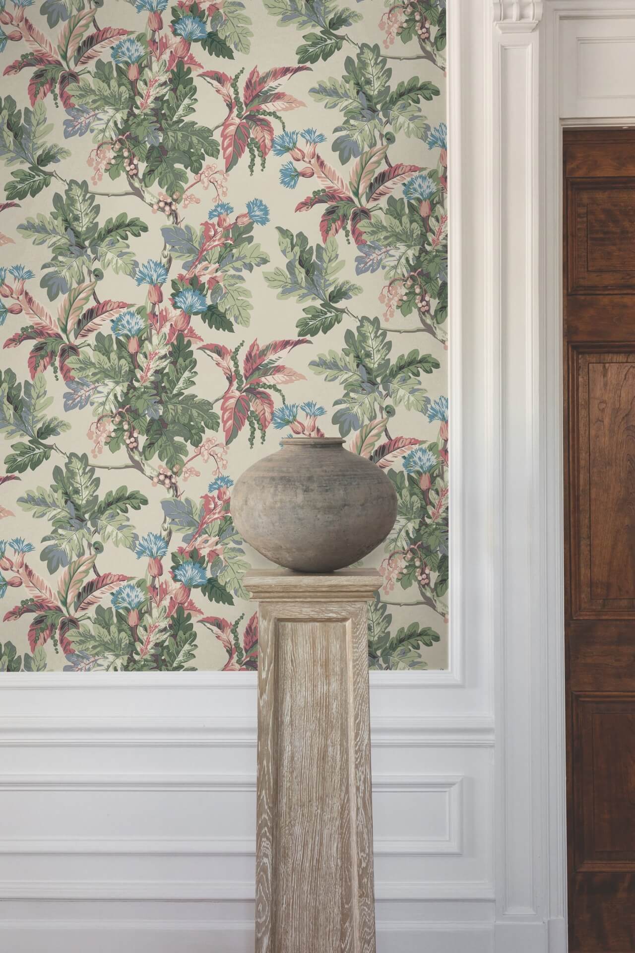 briarwood-taupe-wallpaper-york-wallcoverings-gt4522 - York Wallcoverings Wallpaper