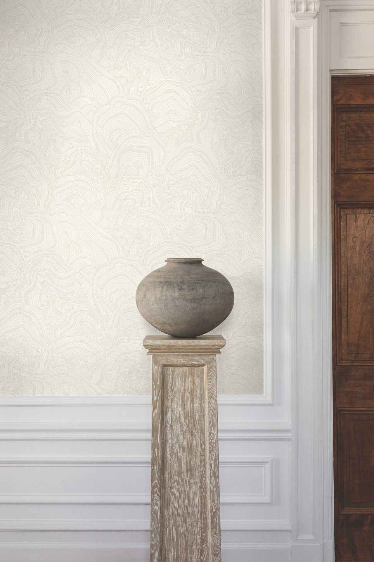 Geodes White Wallpaper - York Wallcoverings - GT4529 - York Wallcoverings Wallpaper