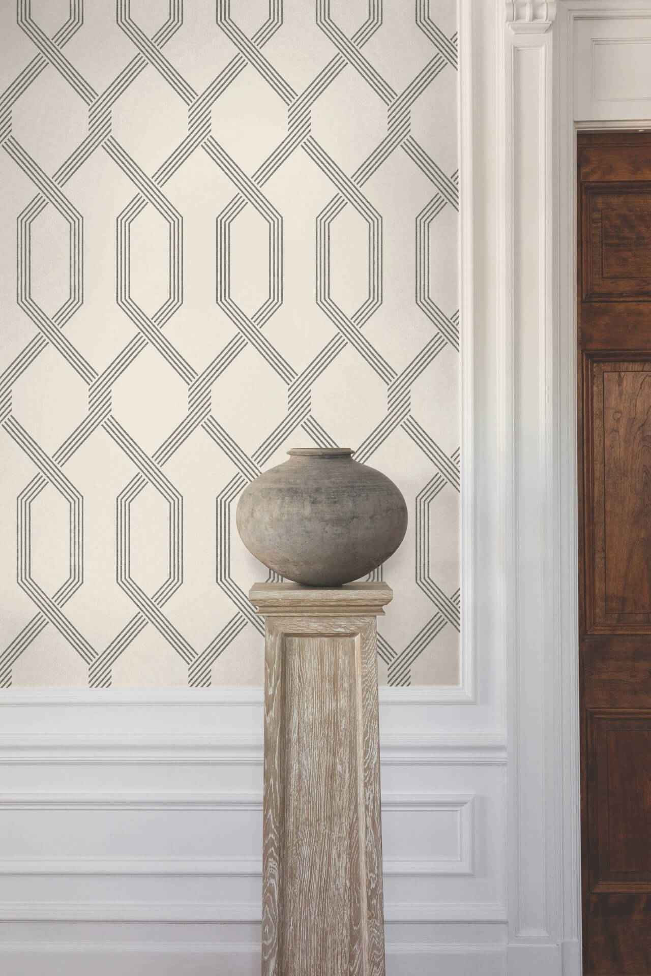Palisade Black Wallpaper - York Wallcoverings - GT4552 - York Wallcoverings Wallpaper