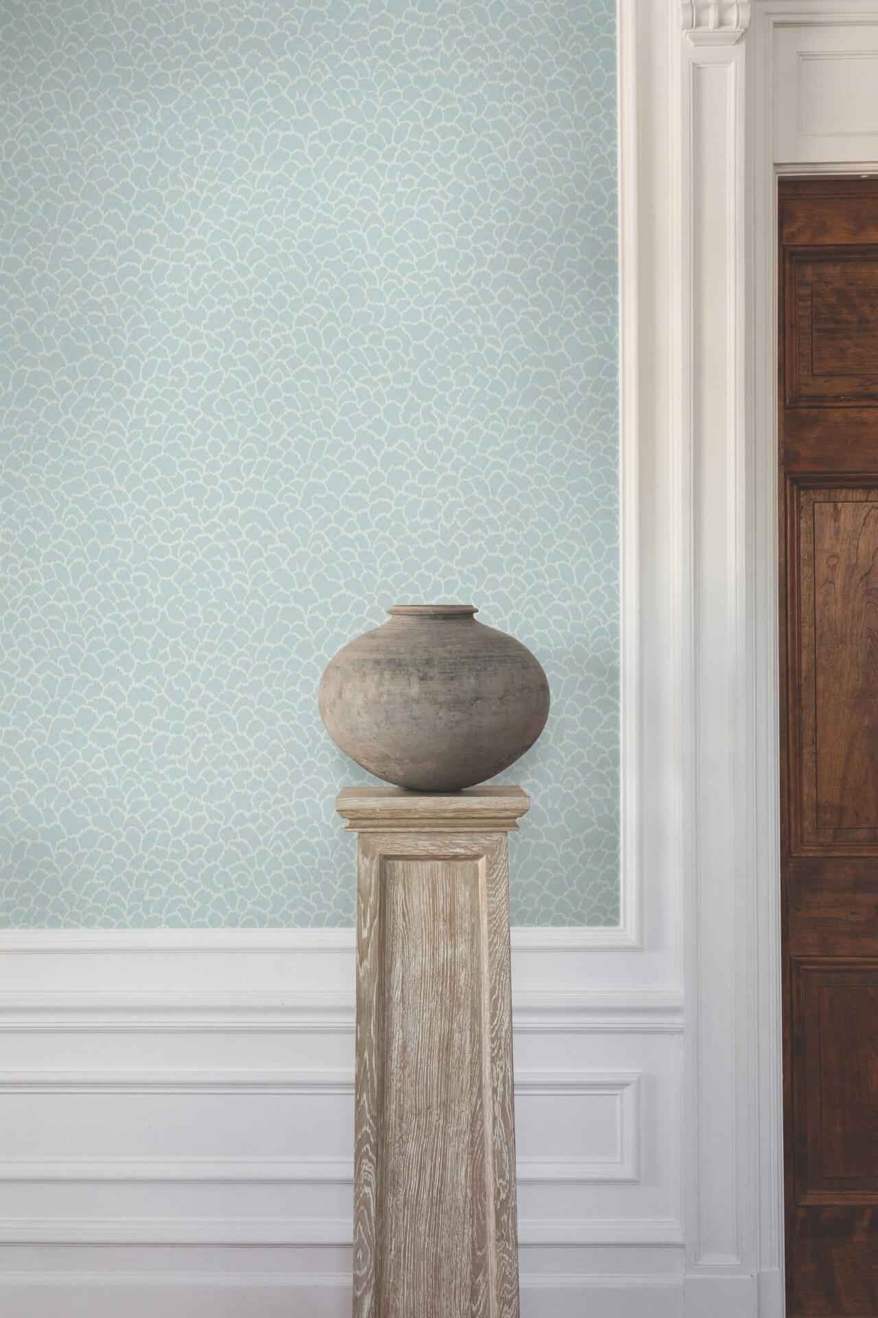 Nadie Blue Wallpaper - York Wallcoverings - GT4572 - York Wallcoverings Wallpaper