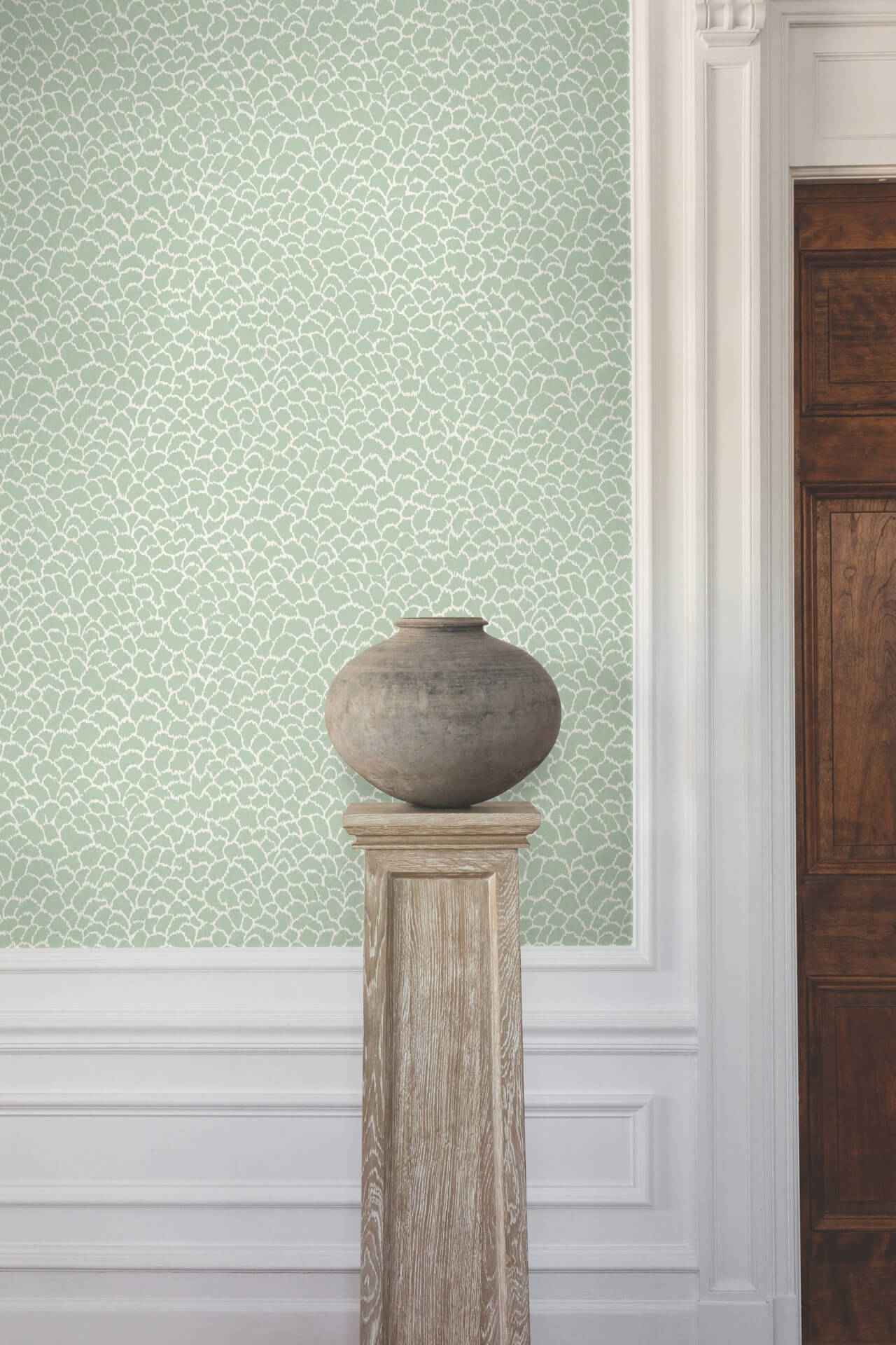 Nadie Green Wallpaper - York Wallcoverings - GT4573 - York Wallcoverings Wallpaper