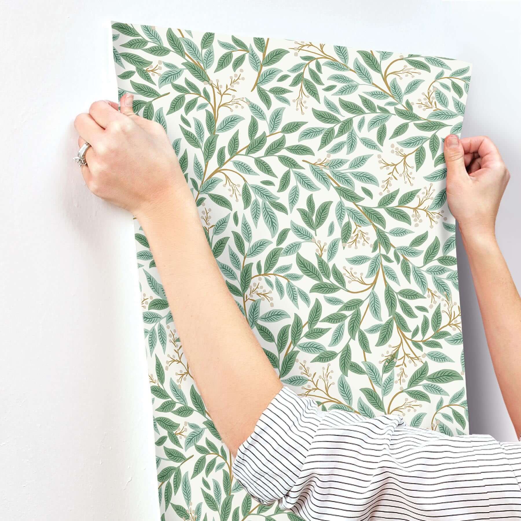 willowberry-emerald-wallpaper-york-wallcoverings-rf7464 - York Wallpaper Wallpaper