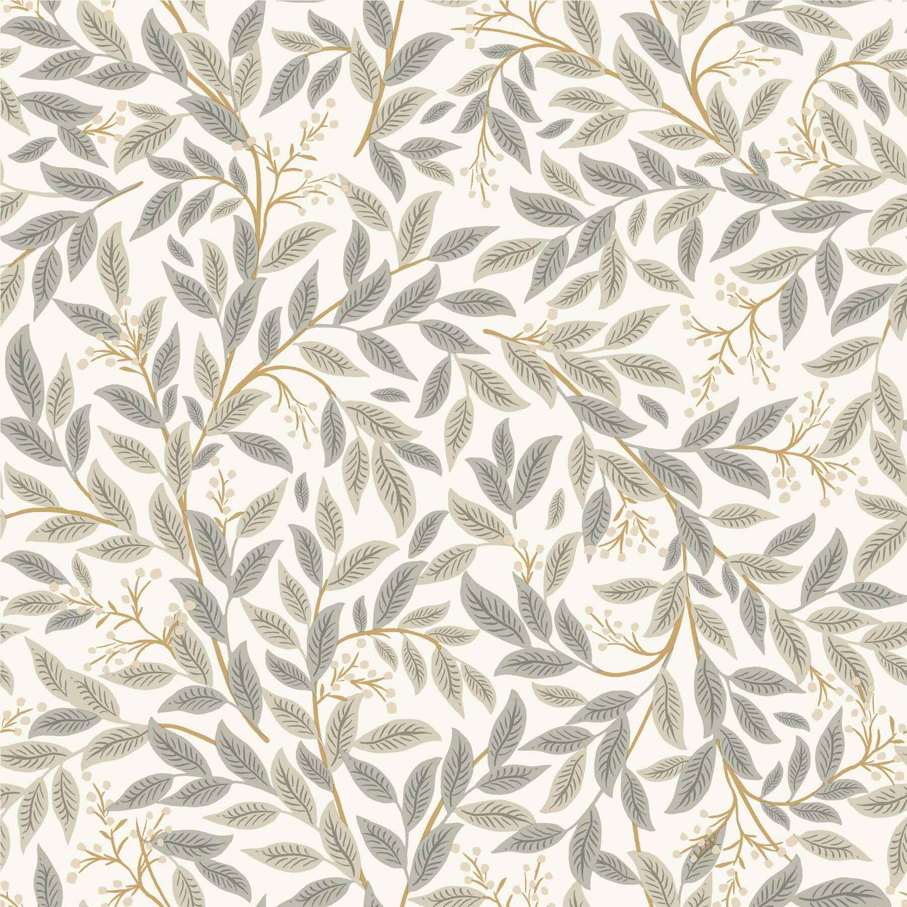 Willowberry Linen Wallpaper - York Wallcoverings - RF7463