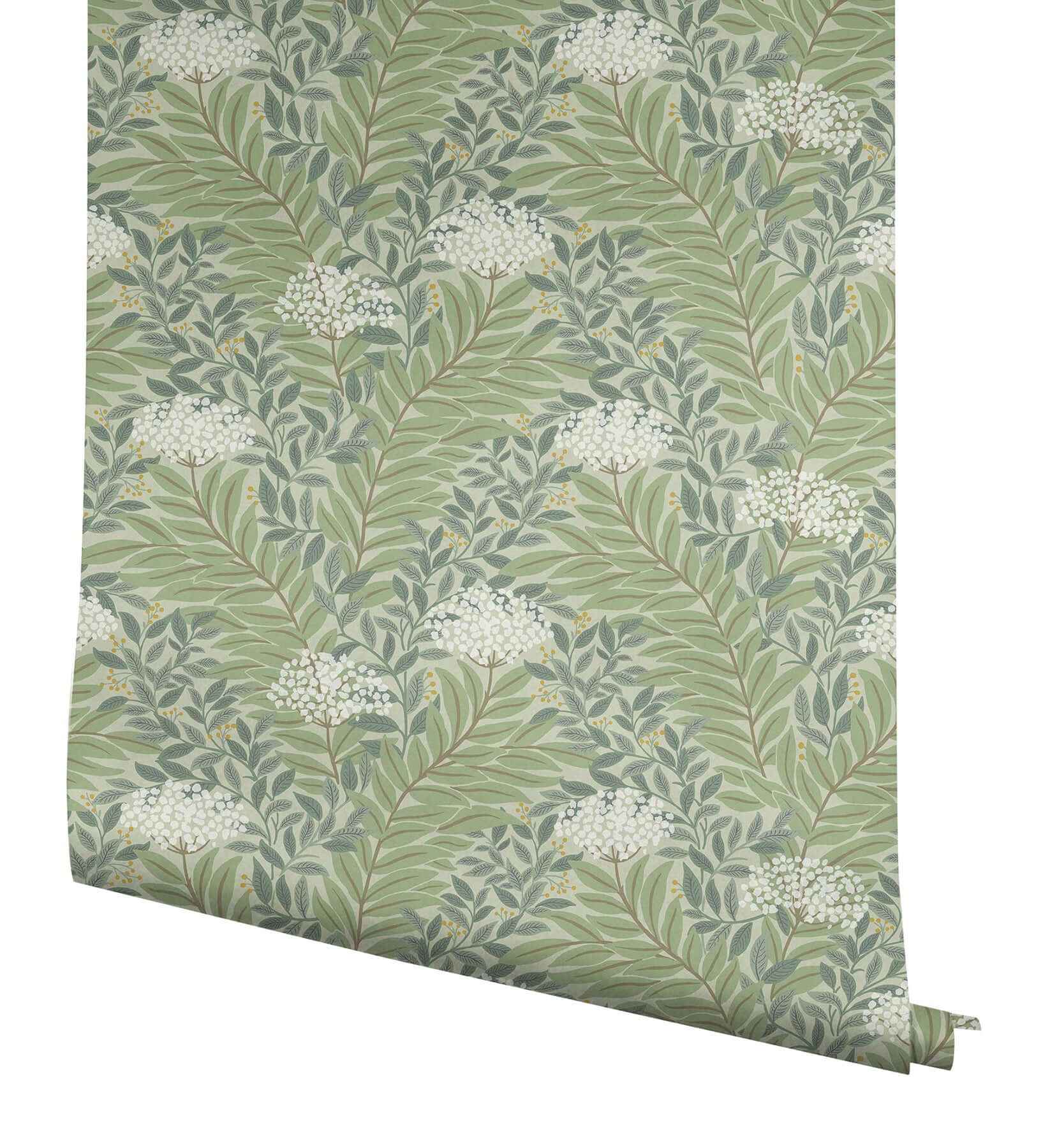 Highgrove Sage Wallpaper - York Wallcoverings - RF7503 - York Wallcoverings Wallpaper