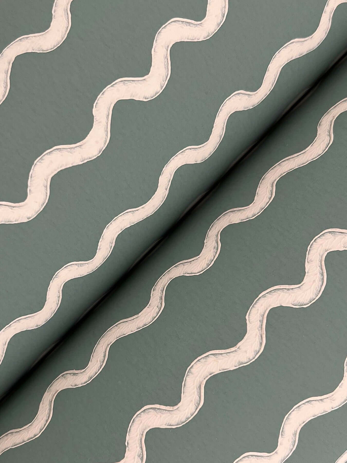 rickrack-moss-wallpaper-york-wallcoverings-rf7553 - York Wallpaper Wallpaper