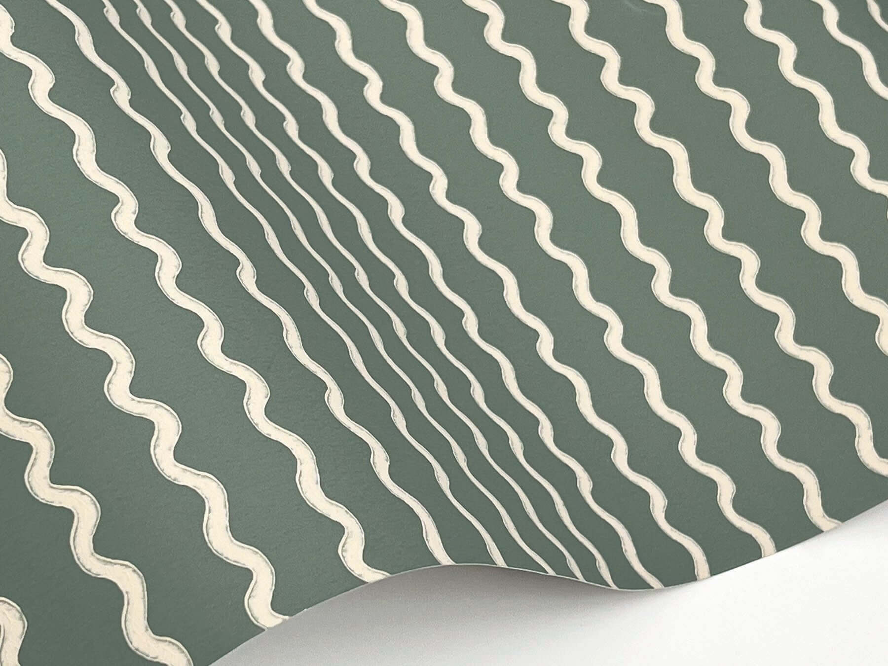 rickrack-moss-wallpaper-york-wallcoverings-rf7553 - York Wallpaper Wallpaper