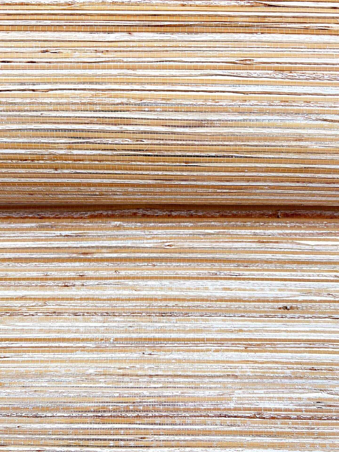Bamboo White Hemp Blend Wallpaper - York Wallcoverings - NT6103 - York Wallcoverings Wallpaper