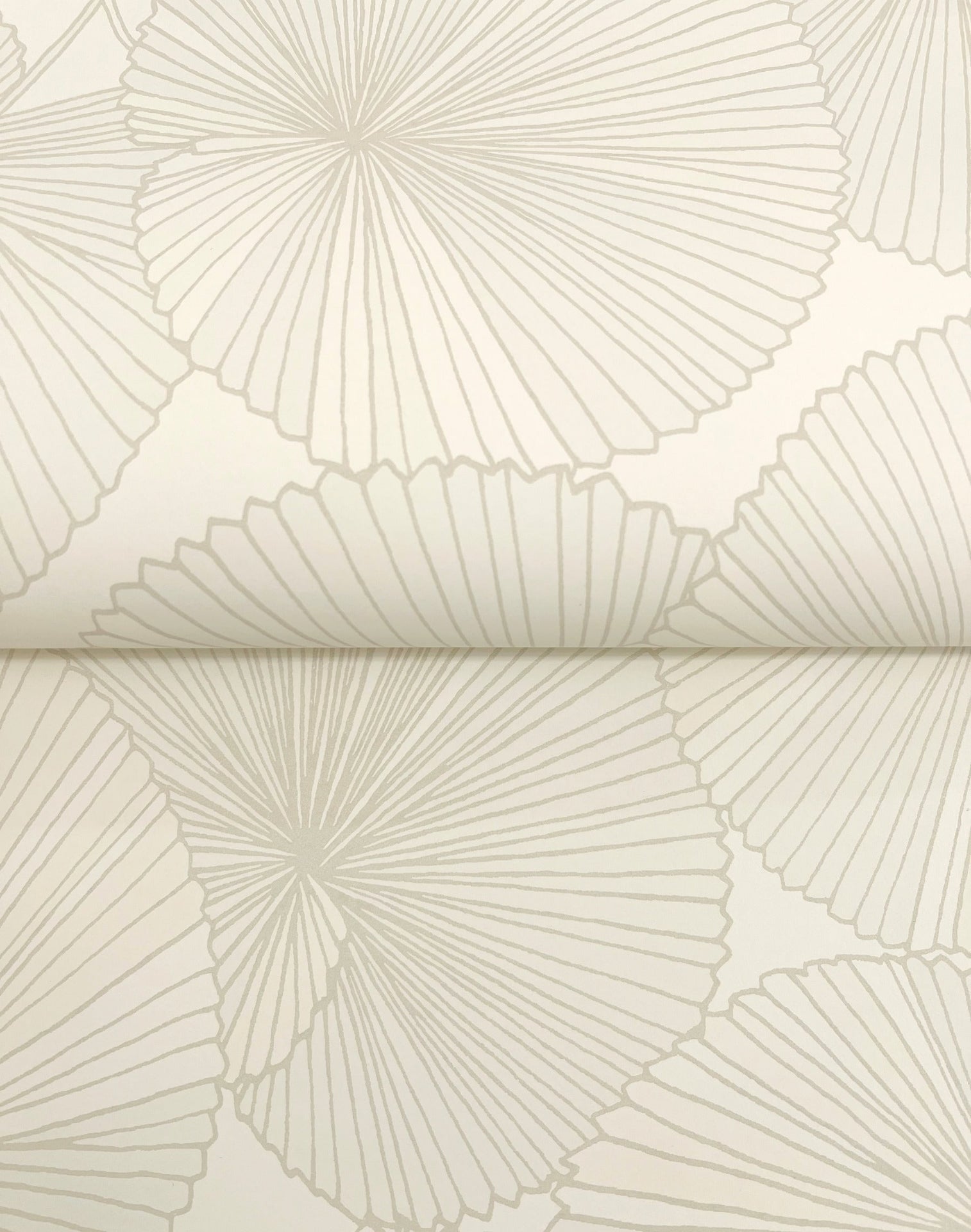 layered-lily-pads-wallpaper-cream-york-wallcoverings-nt6115