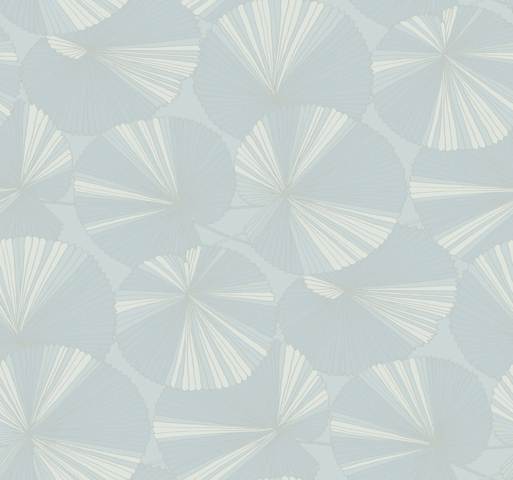 layered-spa-lily-pads-wallpaper-york-wallcoverings-nt6116 - York Wallpaper Wallpaper