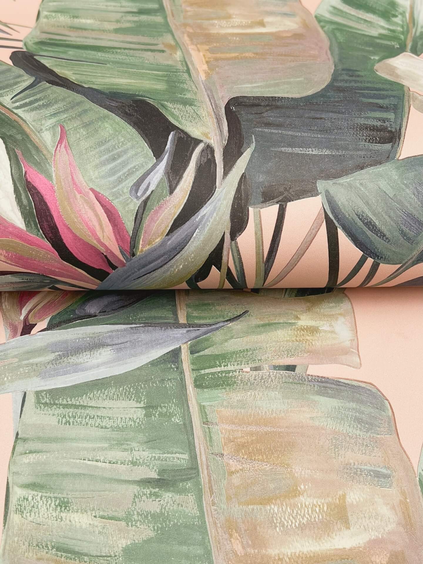 tropical-cabana-wallpaper-coral-york-wallcoverings-nt6132 - York Wallcoverings Wallpaper