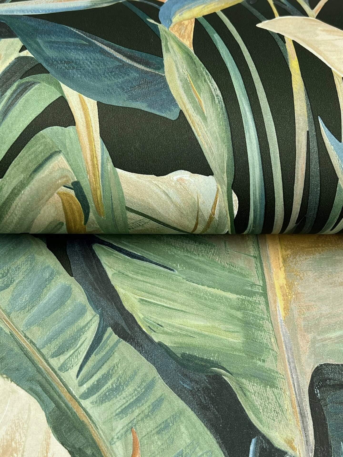 tropical-cabana-wallpaper-green-york-wallcoverings-nt6136 - York Wallcoverings Wallpaper