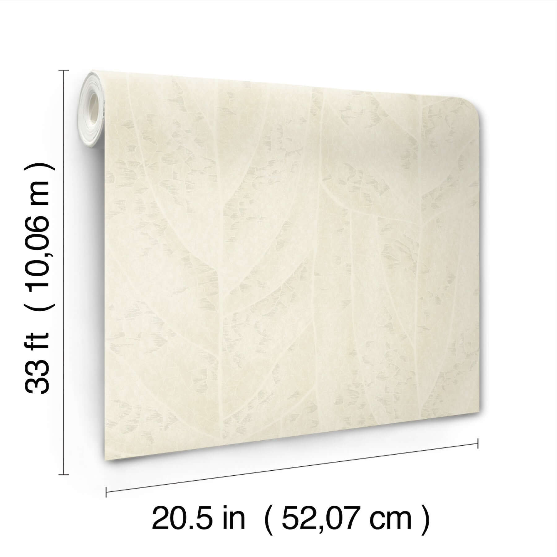 dicot-spa-leaf-wallpaper-pearl-york-wallcoverings-nt6145 - York Wallcoverings Wallpaper