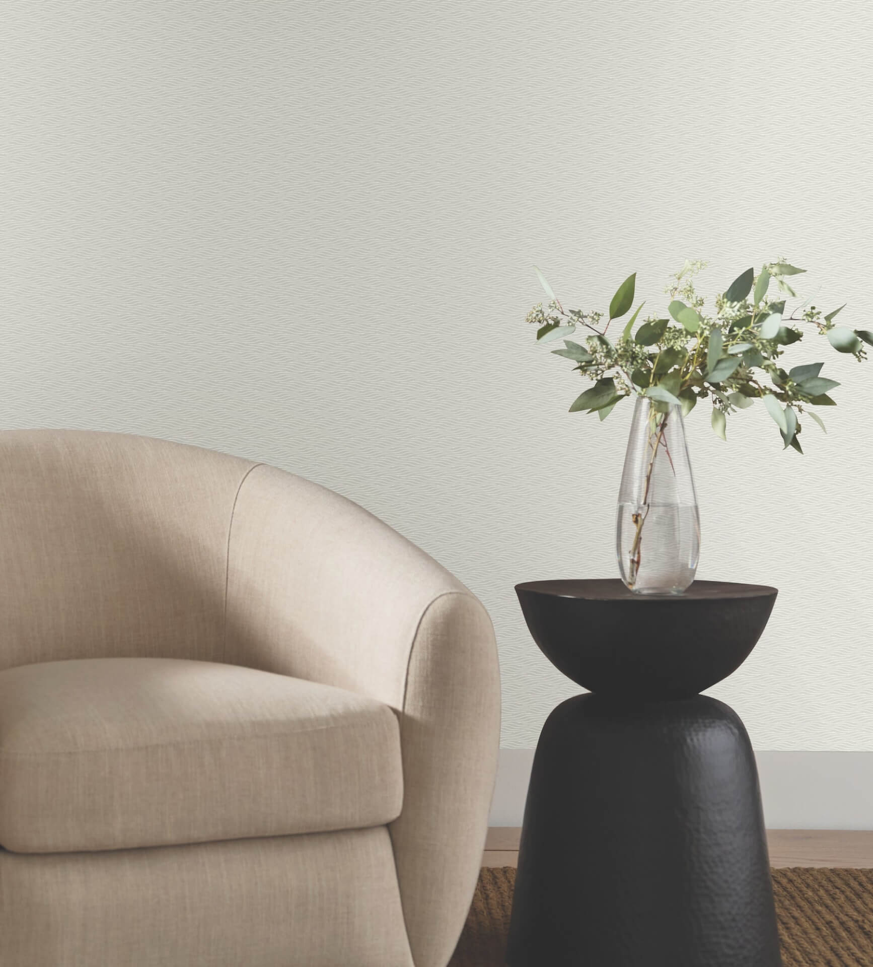 elevated-grey-waves-wallpaper-york-wallcoverings-nt6152 - York Wallpaper Wallpaper