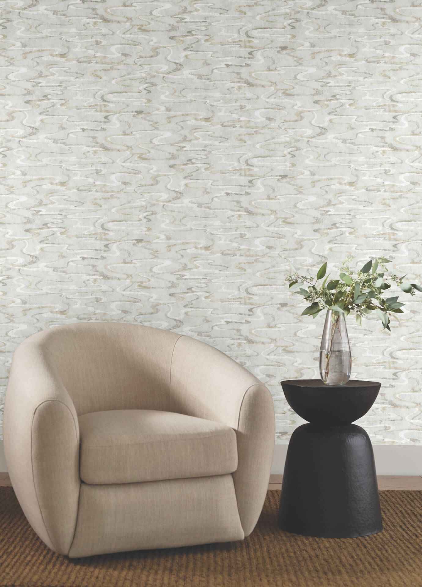 Dreamland Grey Wallpaper - York Wallcoverings - NT6174 - York Wallcoverings Wallpaper