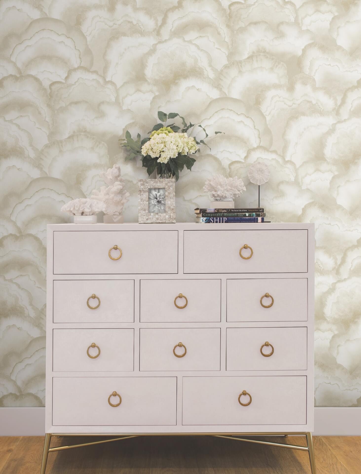 abalone-sand-fans-wallpaper-york-wallcoverings-nt6182 - York Wallpaper Wallpaper