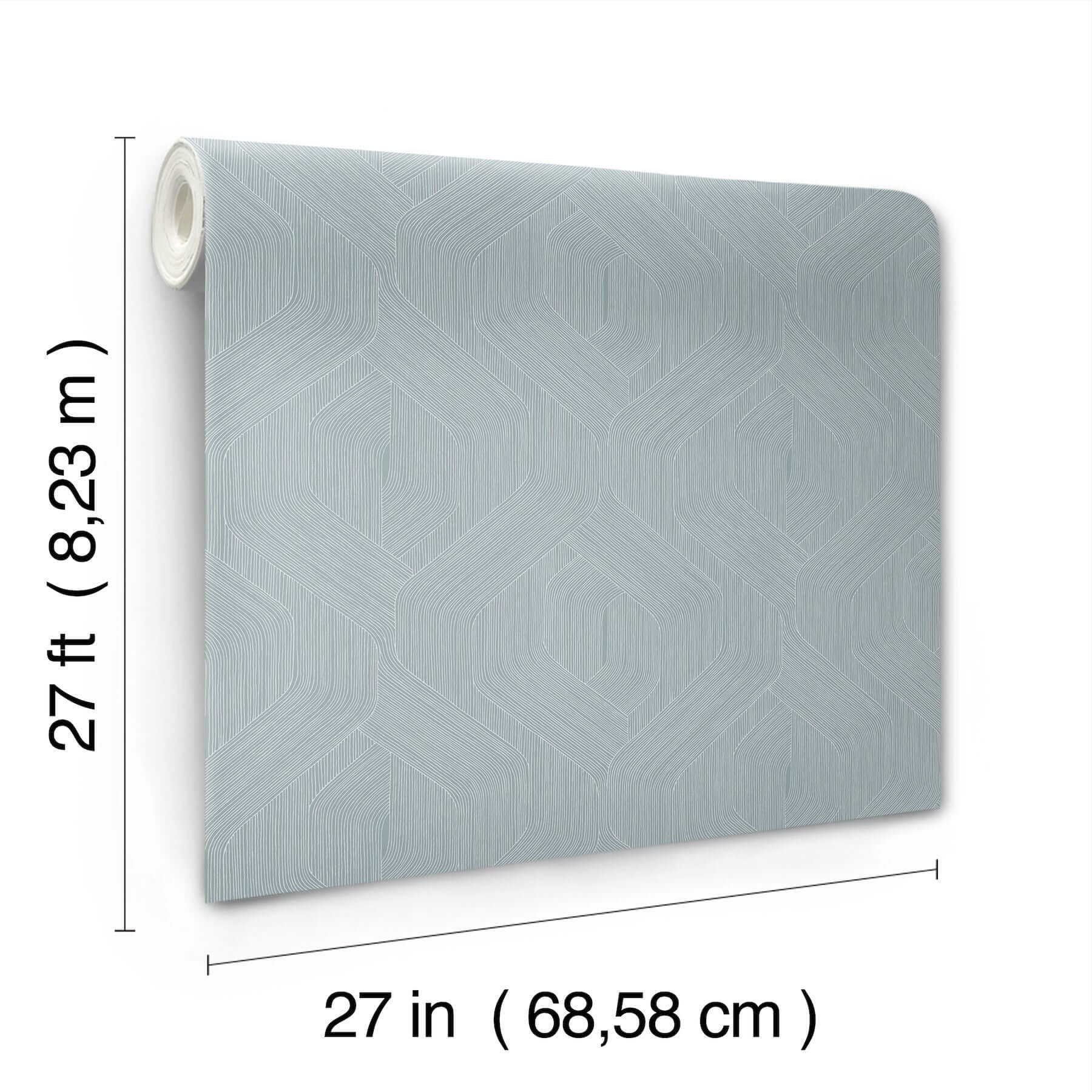 fine-line-geometric-wallpaper-blue-york-wallcoverings-nt6194 - York Wallcoverings Wallpaper