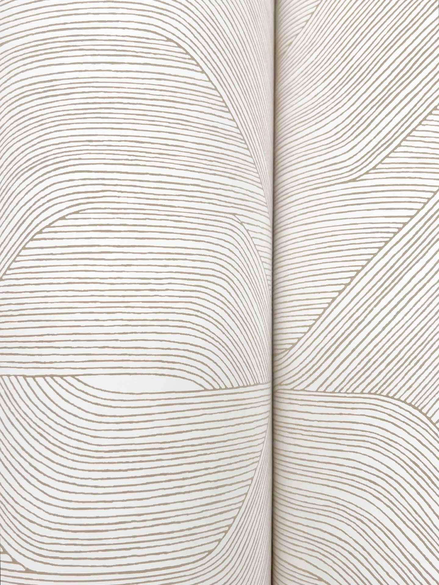 Fine Line Taupe Geometric Wallpaper - York Wallcoverings - NT6193 - York Wallcoverings Wallpaper