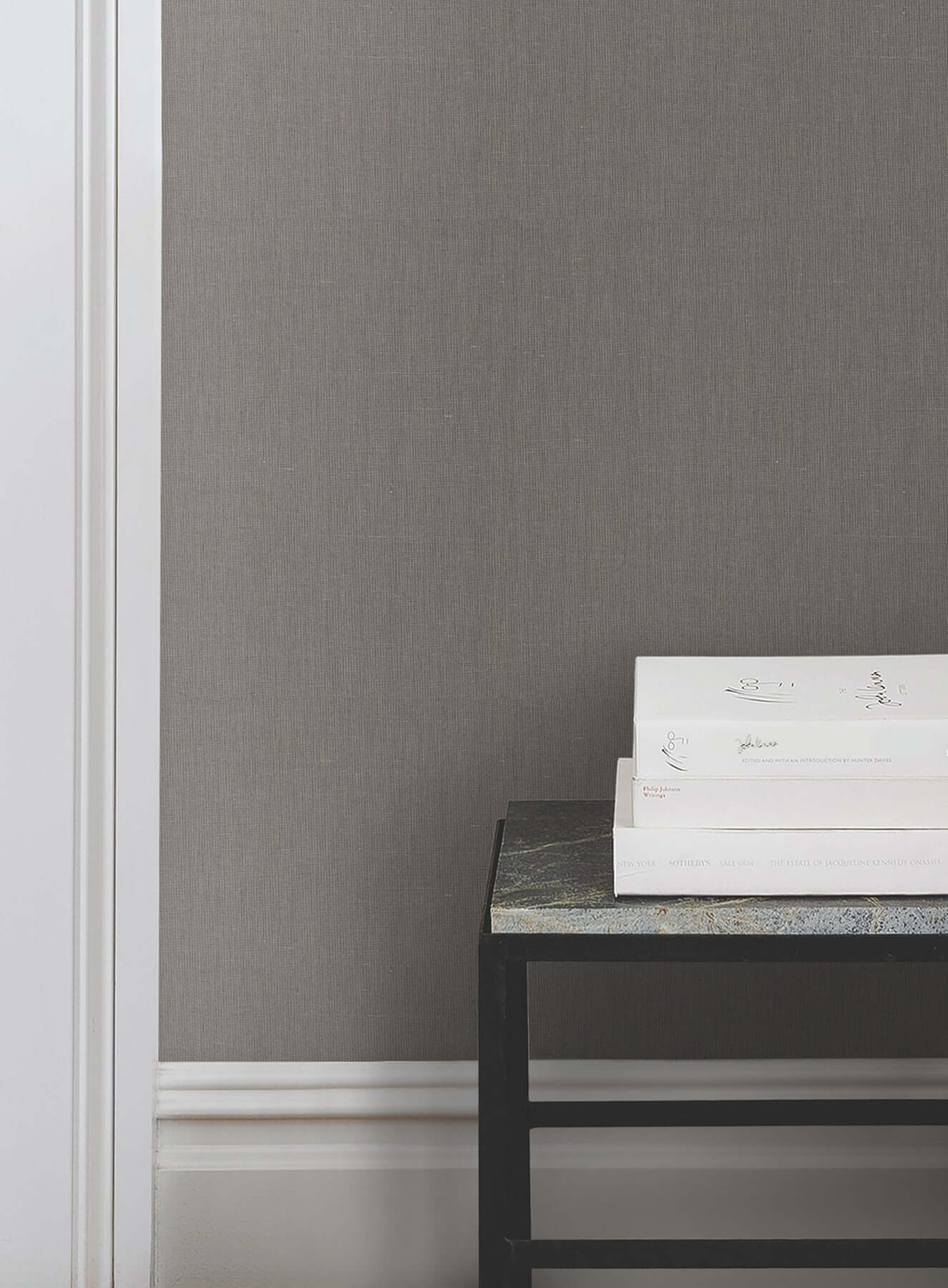 crosshatch-black-grey-string-wallpaper-york-wallcoverings-vg4412mh - York Wallcoverings Wallpaper
