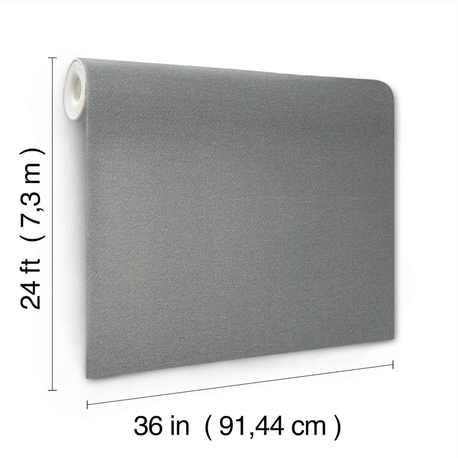 Paper Charcoal Yarn Wallpaper - York Wallcoverings - MF4705MH - York Wallcoverings Wallpaper