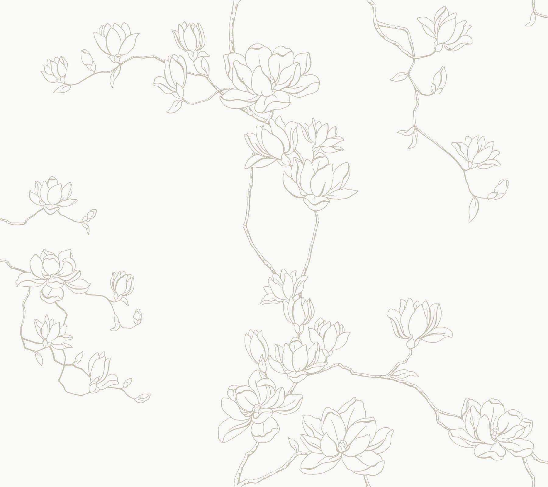magnolia-beige-branches-wallpaper-york-wallcoverings-mf4732 - York Wallcoverings Wallpaper