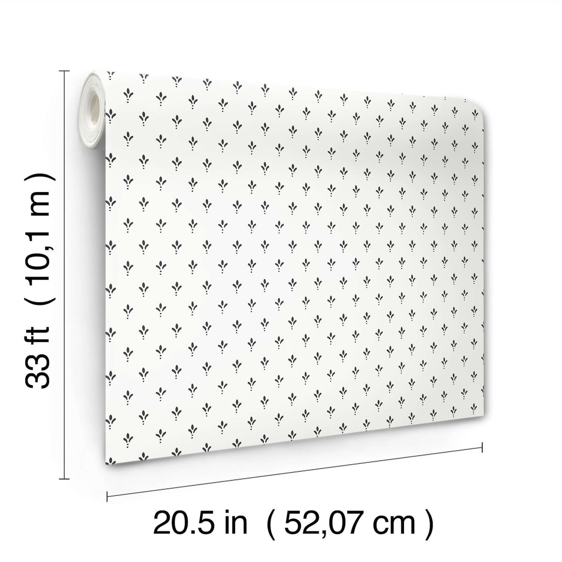 charm-black-white-wallpaper-york-wallcoverings-mf4775 - York Wallcoverings Wallpaper