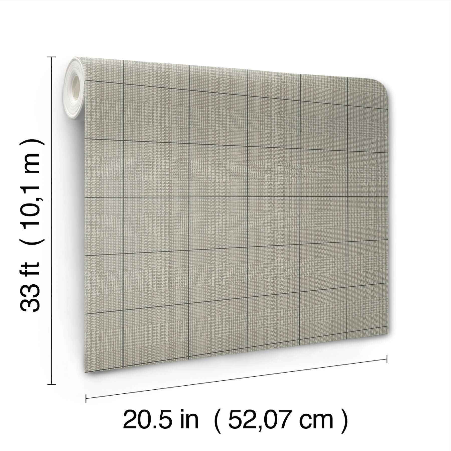 Windsor Grey Wallpaper - York Wallcoverings - MF4783 - York Wallcoverings Wallpaper