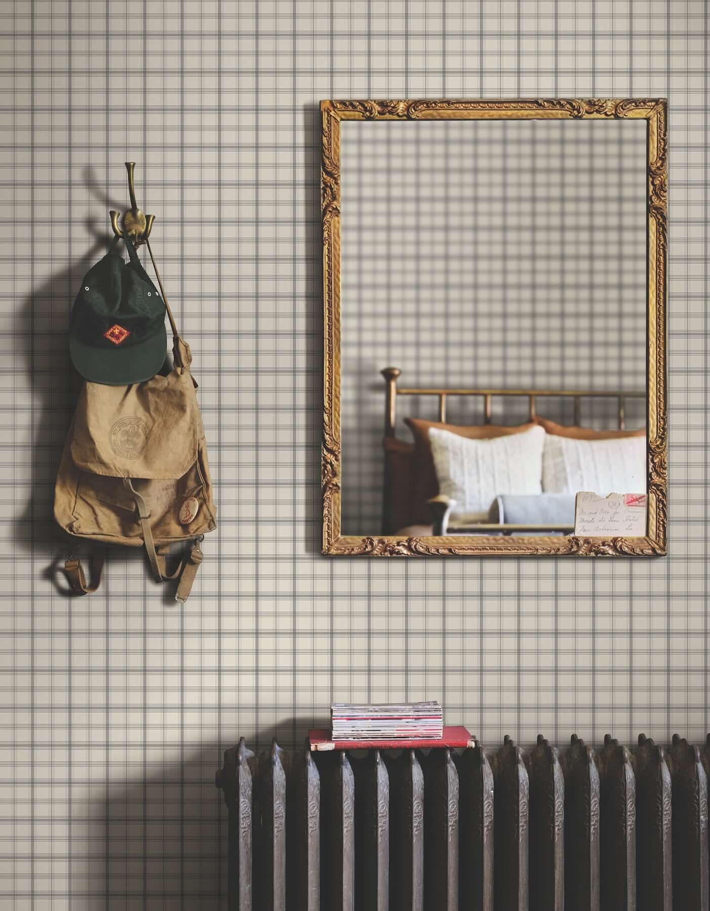 hunter-charcoal-wallpaper-york-wallcoverings-mf4792 - York Wallpaper Wallpaper