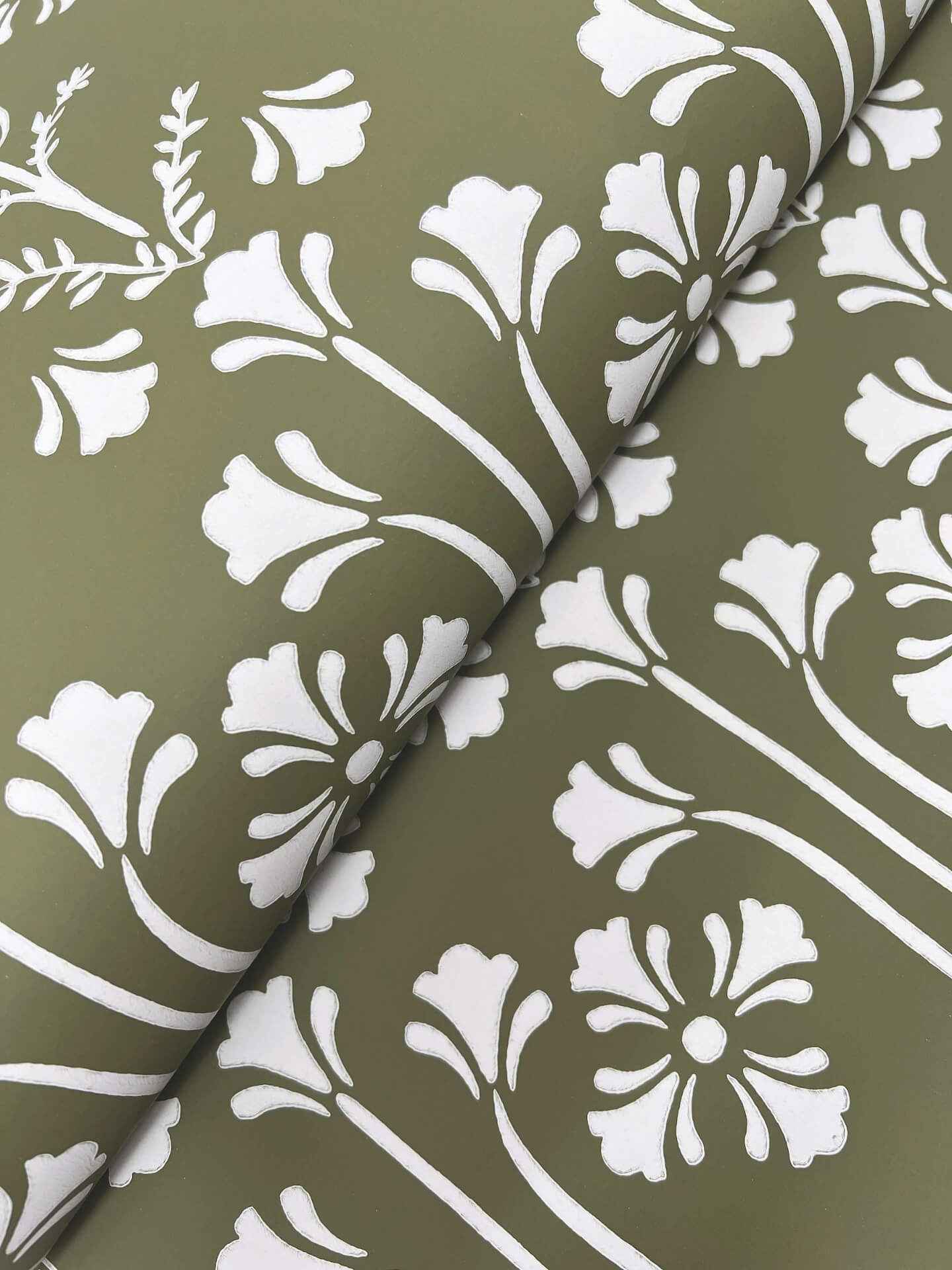 Lydia Moss Wallpaper - York Wallcoverings - MF4801 - York Wallcoverings Wallpaper