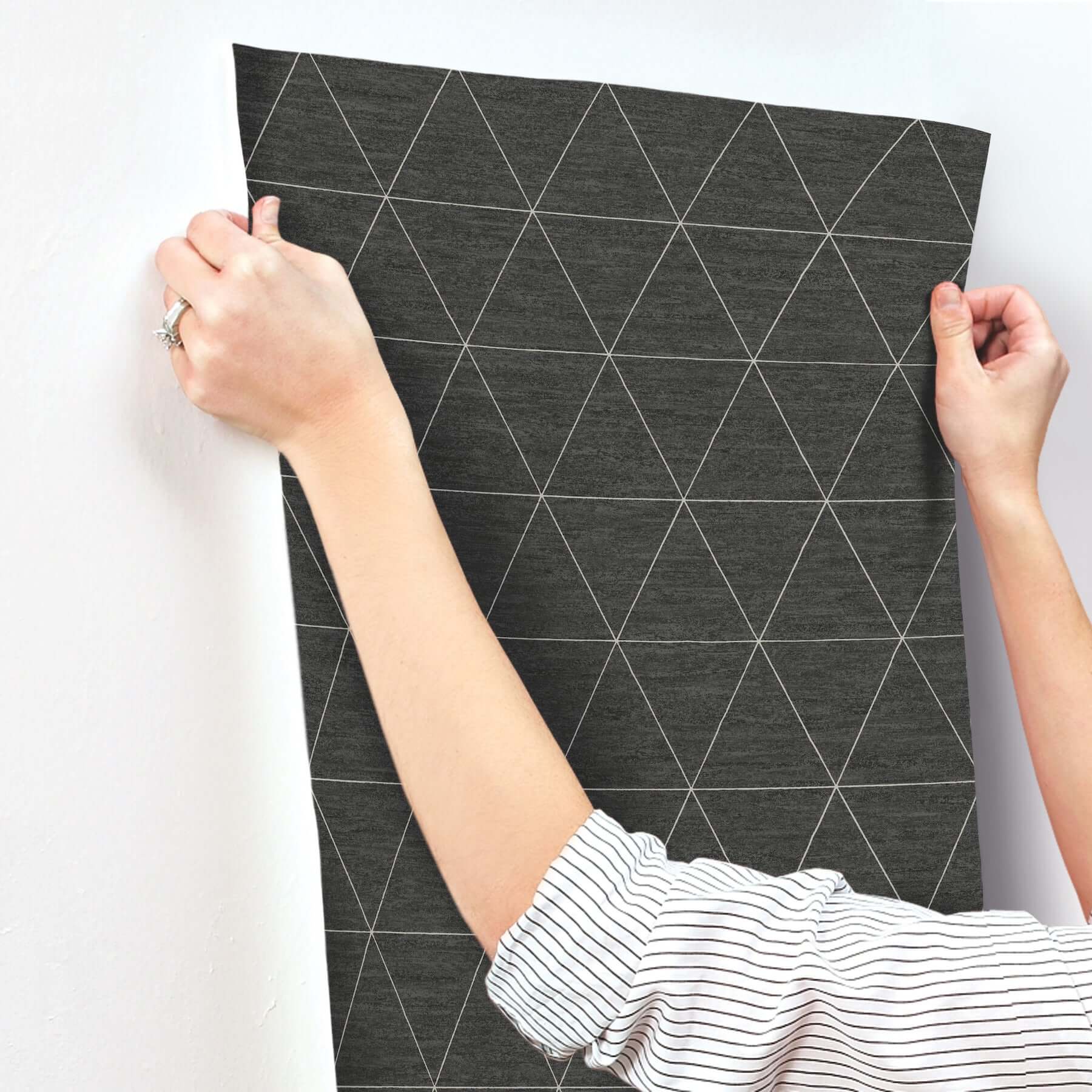 ridge-midnight-wallpaper-york-wallcoverings-om3613 - York Wallcoverings Wallpaper