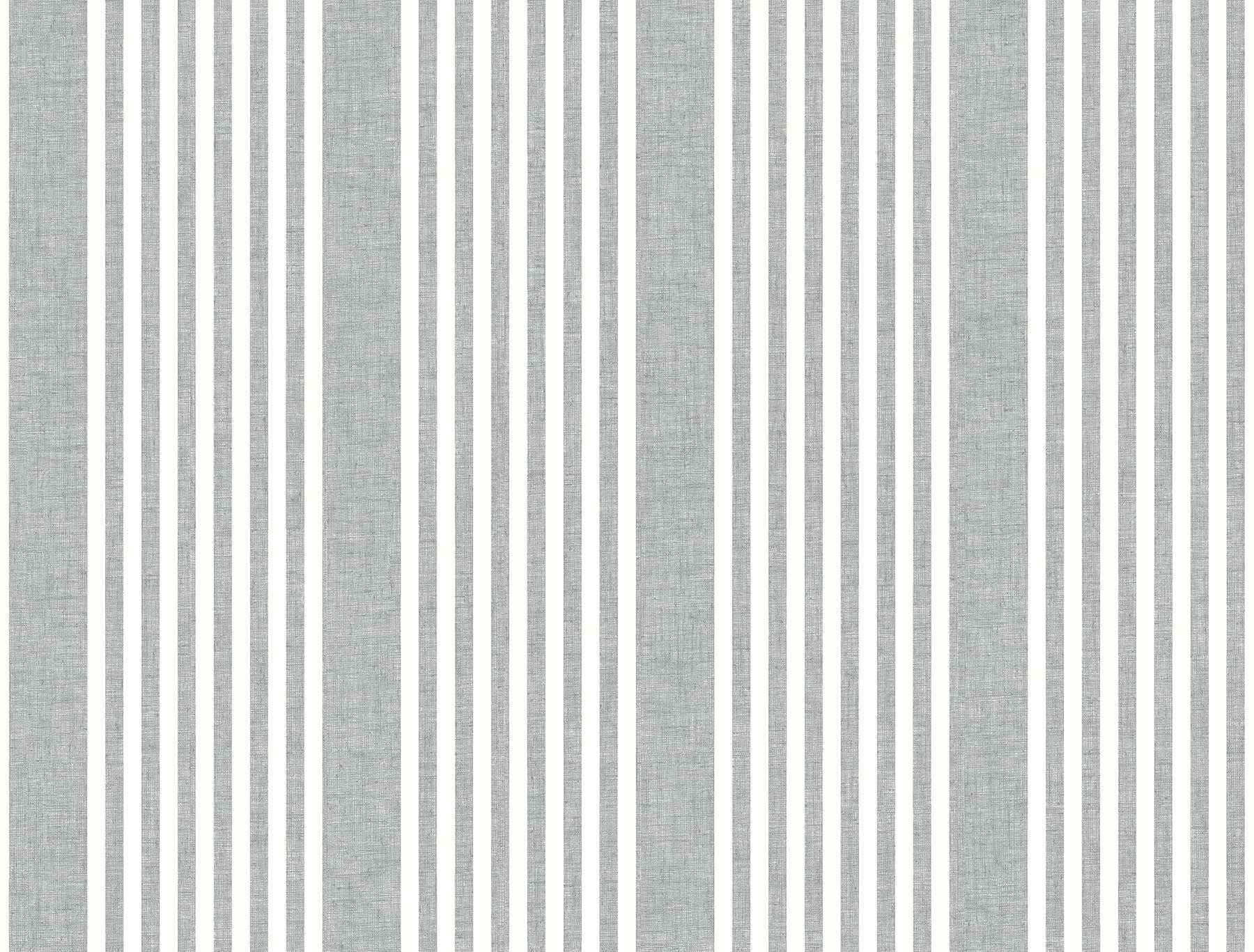 French Charcoal Linen Stripe Wallpaper - York Wallcoverings - SR1586MH - York Wallcoverings Wallpaper