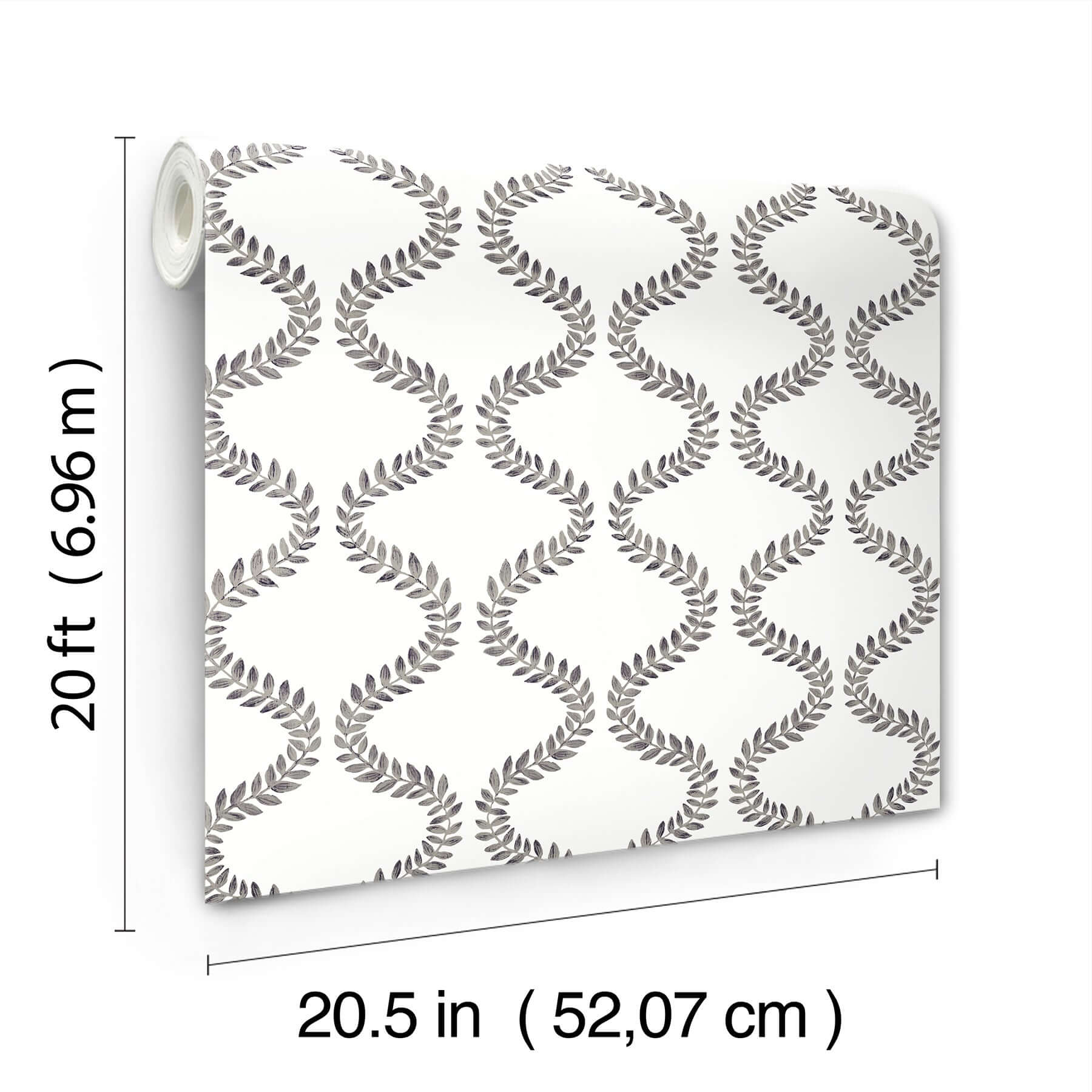 florentine-soft-black-vine-trellis-peel-stick-wallpaper-york-wallcoverings-psw1572rl - York Wallcoverings Wallpaper