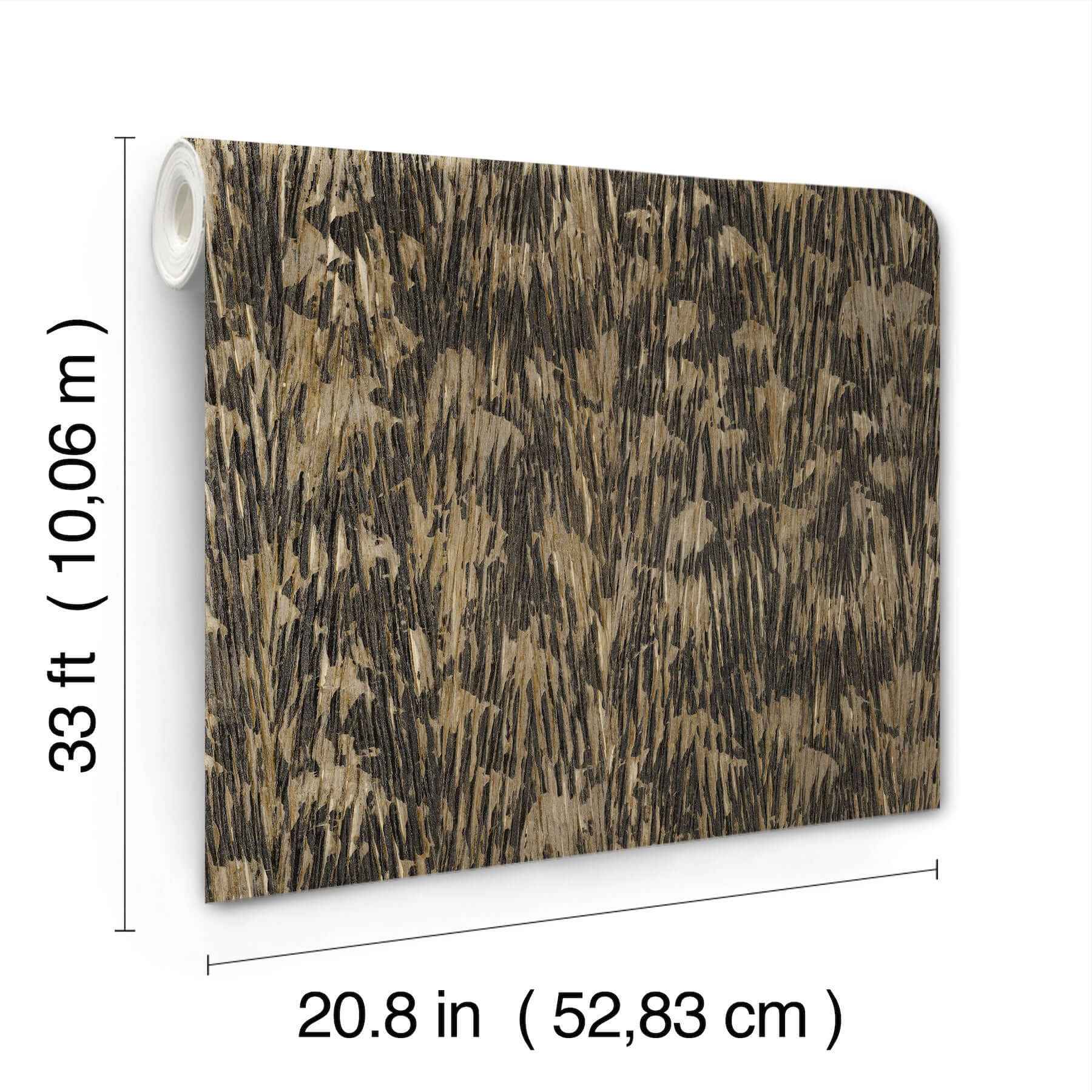 Gilded Plume Black Wallpaper - York Wallcoverings - FM1004 - York Wallcoverings Wallpaper