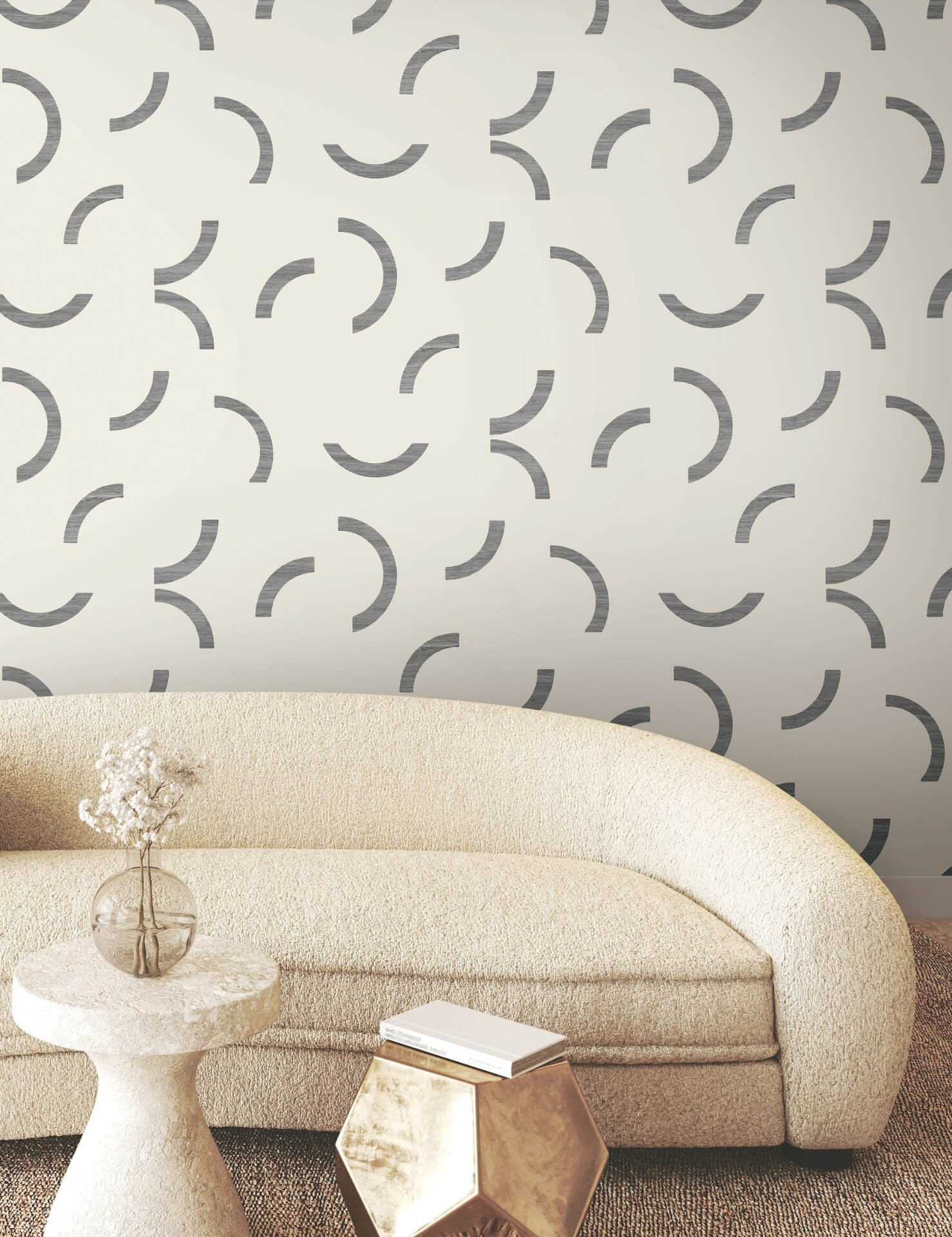 lunula-black-wallpaper-york-wallcoverings-fm1022 - York Wallpaper Wallpaper