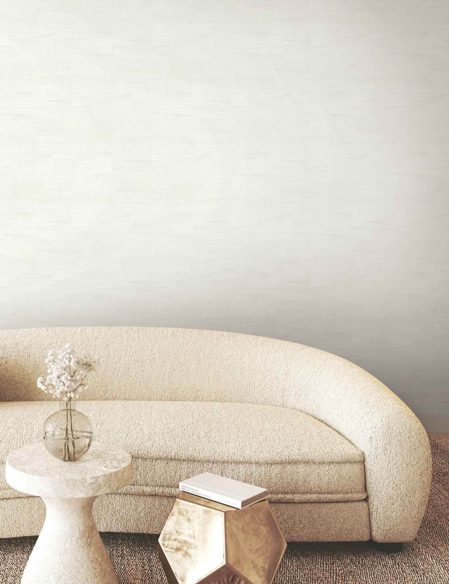 Higher Ground Geo Alabaster Wallpaper - York Wallcoverings - FM1033 - York Wallcoverings Wallpaper