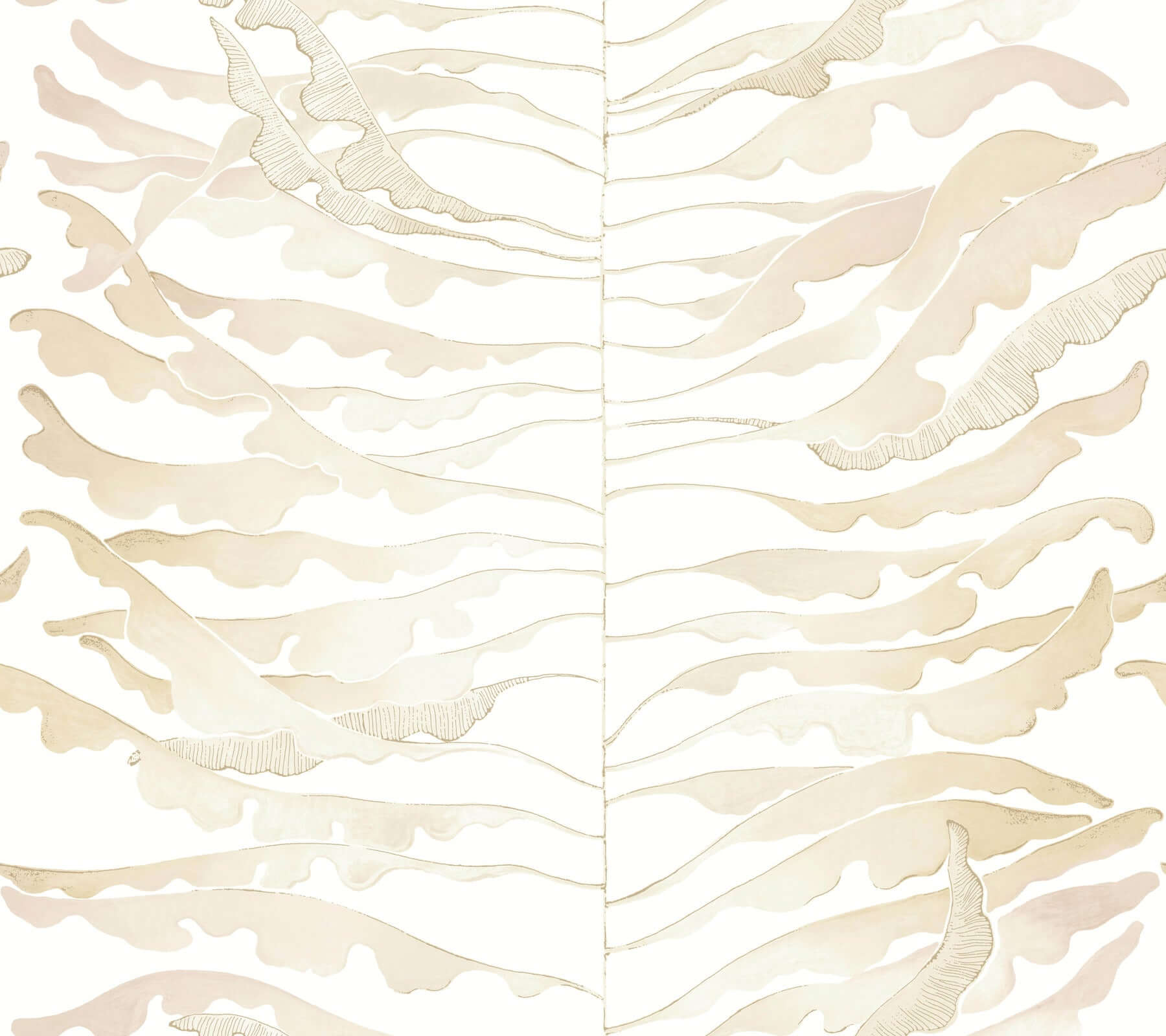leaf-column-taupe-wallpaper-york-wallcoverings-fm1041 - York Wallpaper Wallpaper