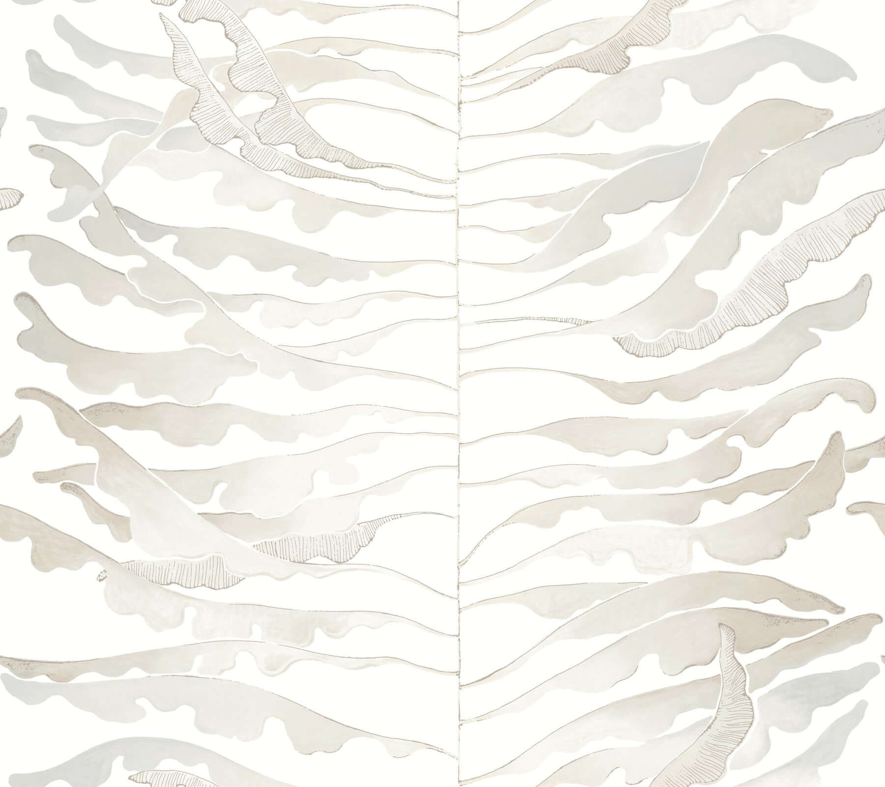 leaf-column-neutral-wallpaper-york-wallcoverings-fm1044 - York Wallpaper Wallpaper