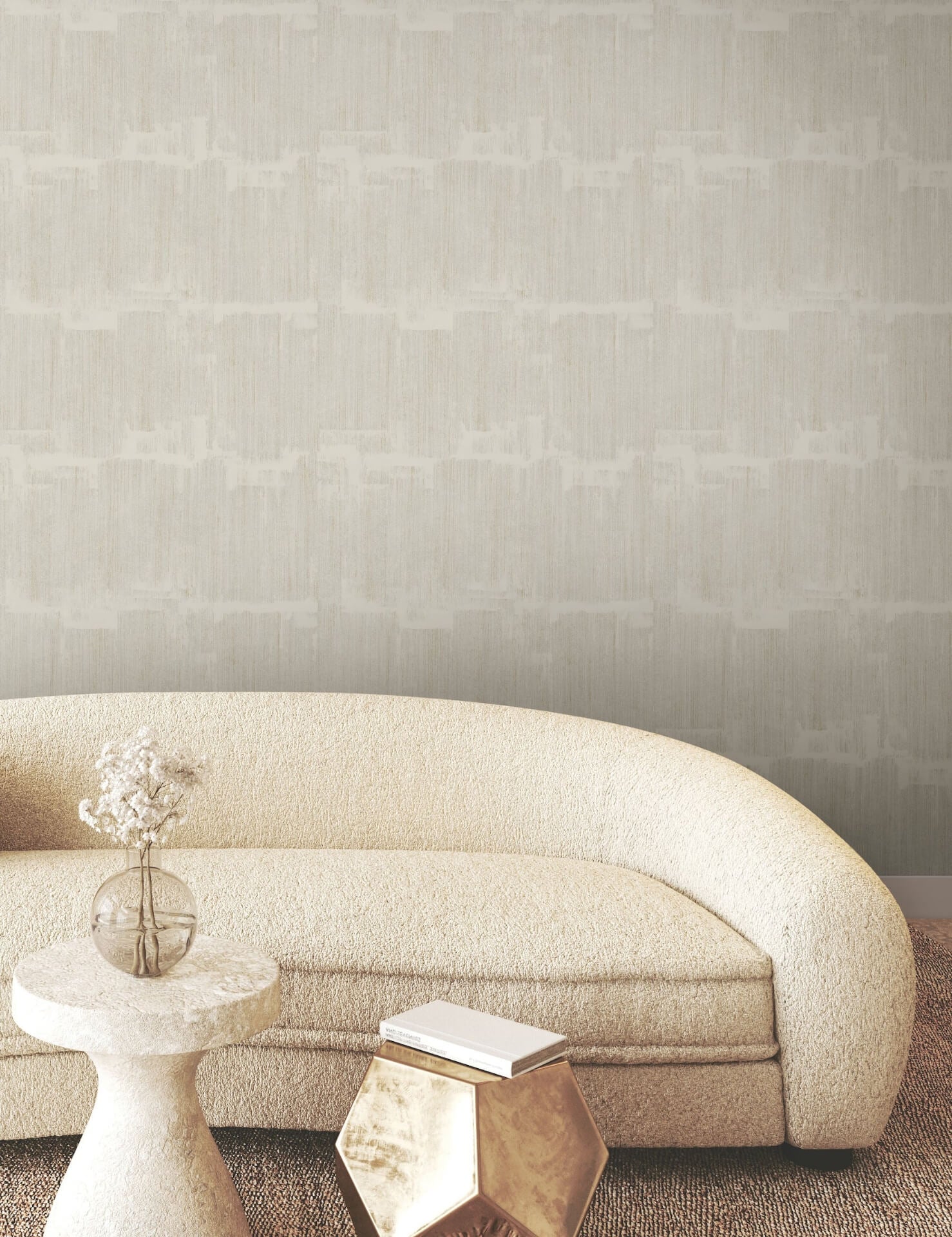 rhythm-rhyme-taupe-wallpaper-york-wallcoverings-fm1065 - York Wallpaper Wallpaper